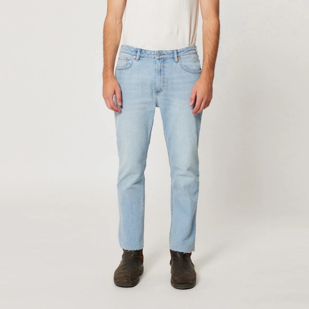 Men's Rolla's Relaxo Chop- Comfort OG‎ Light Wash Straight Leg Jeans Size 30
